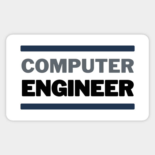 Computer engineer Sticker by Josh Diaz Villegas